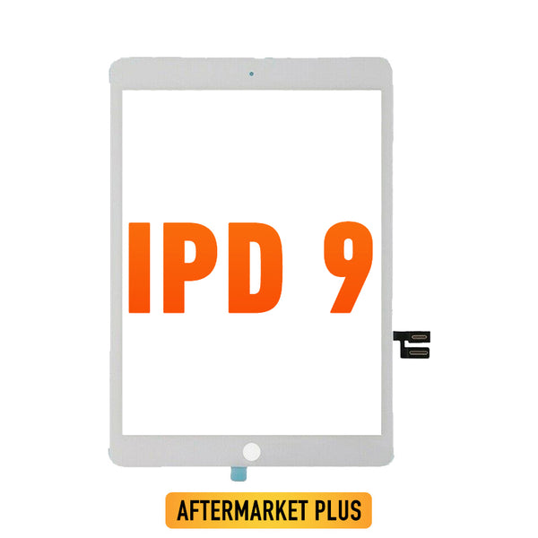 iPad 9 (10.2 / 2021) Digitizer Replacement (No Home Button) (Aftermarket Plus) (White)