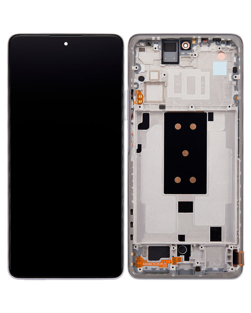 Xiaomi 11T / 11T Pro OLED Screen Assembly Replacement With Frame (Refurbished) (Moonlight White)