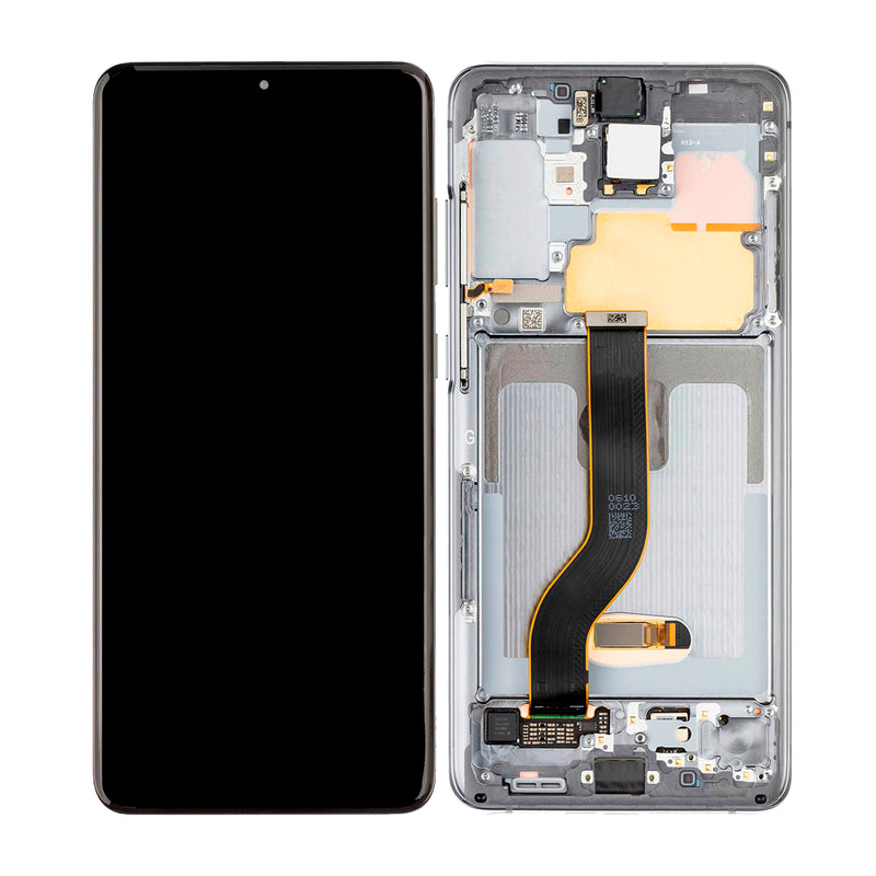 Samsung Galaxy S20 Plus 5G OLED Screen Assembly Replacement With Frame (OLED PLUS) (Cosmic Gray)