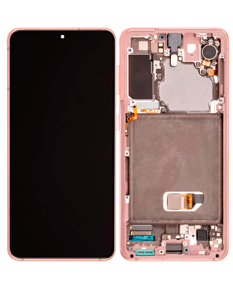Samsung Galaxy S21 5G OLED Screen Assembly Replacement With Frame (OLED PLUS) (Phantom Pink)
