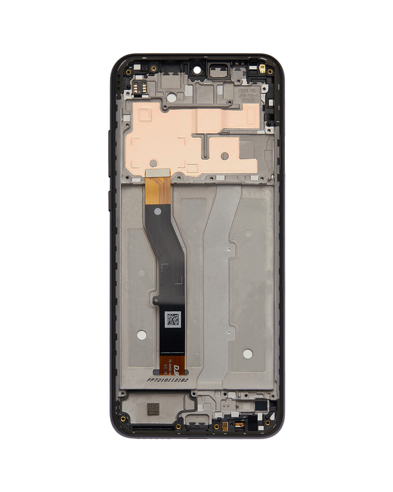 Motorola G Play 2021 (XT2093) LCD Screen Assembly Replacement With Frame (Refurbished) (Flash Gray)