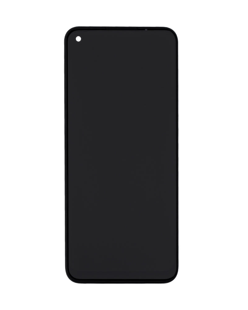 OnePlus Nord N100 LCD Screen Assembly Replacement With Frame (Refurbished) (Black)