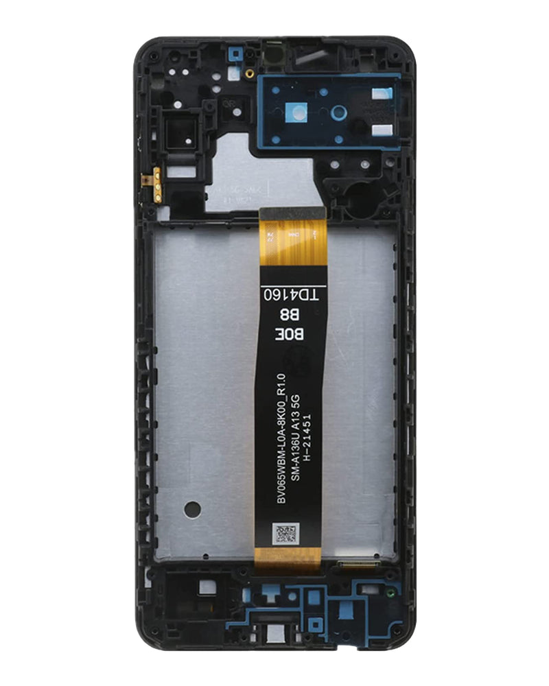 Samsung Galaxy A13 5G (A136U / 2021) LCD Screen Assembly Replacement With Frame (Refurbished) (All Colors)
