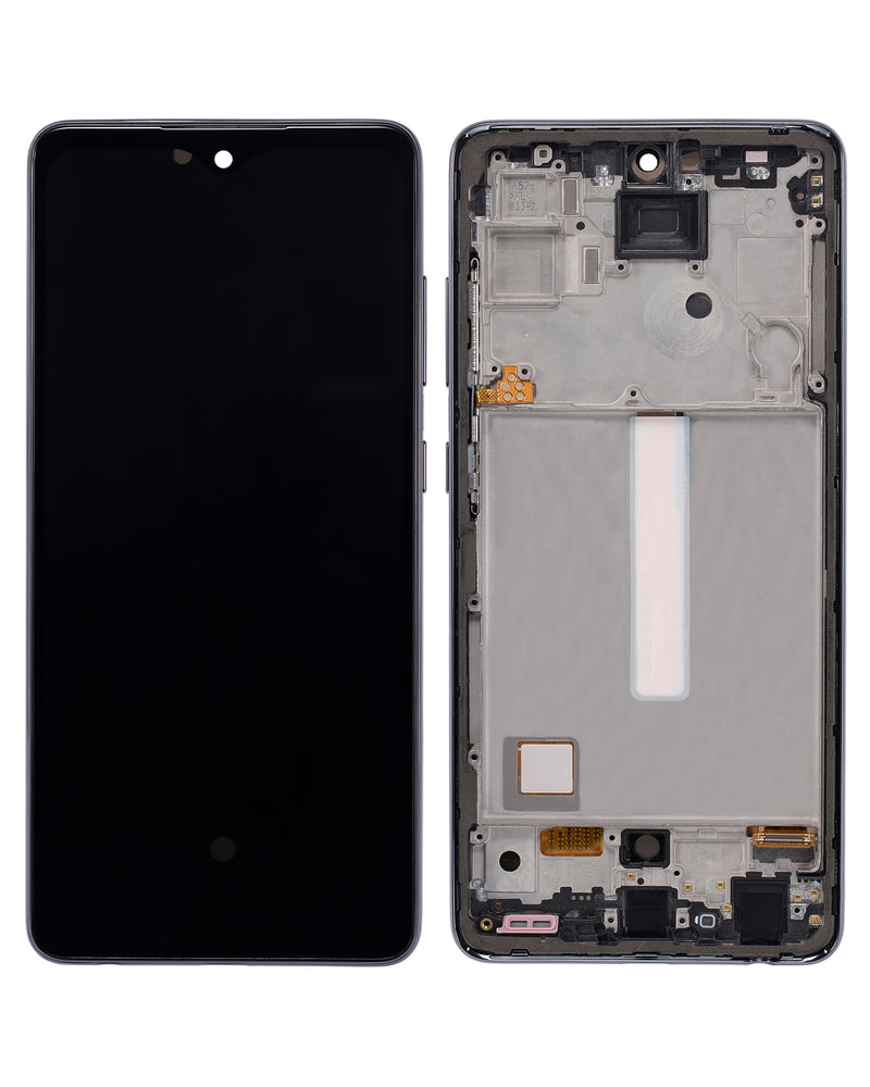 Samsung Galaxy A52 4G (A525 / 2021) OLED Screen Assembly Replacement With Frame (Incell) (Awesome Black)