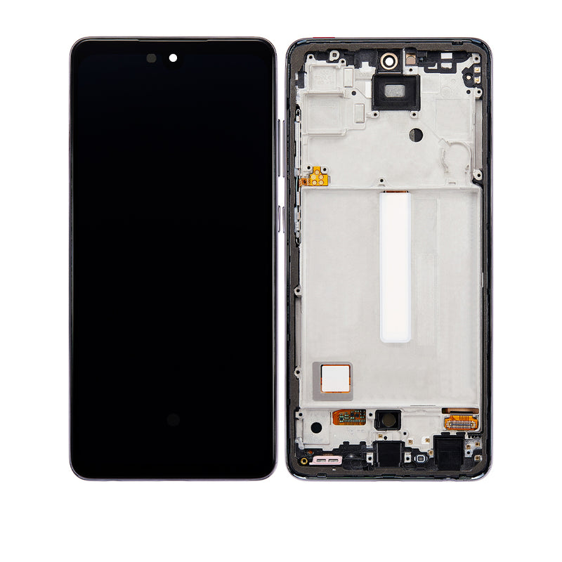 Samsung Galaxy A52 5G (A526 / 2021) / A52s 5G (A528 / 2021) OLED Screen Assembly Replacement With Frame (OLED PLUS) (Awesome Black)
