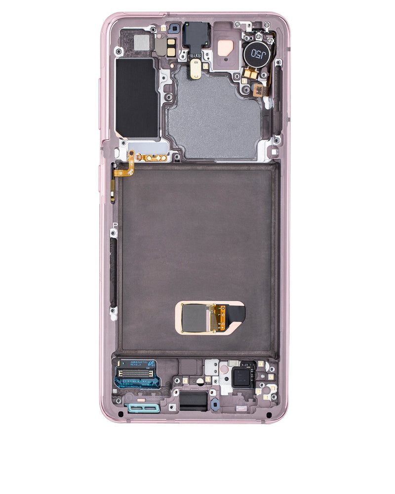 Samsung Galaxy S21 5G (G991) OLED Screen Assembly Replacement With Frame (Refurbished) (Phantom Violet)