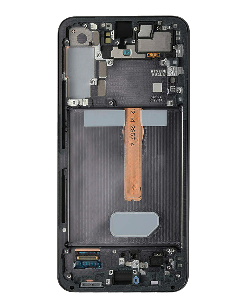 Samsung Galaxy S22 Plus OLED Screen Assembly Replacement With Frame (Refurbished) (Phantom Black)