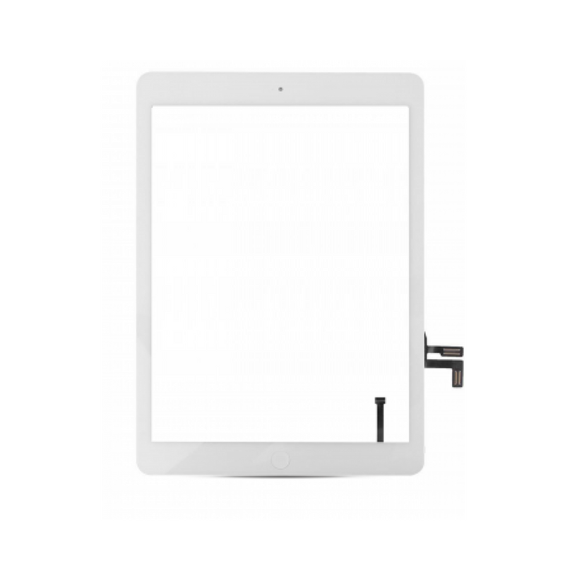 iPad Air 1 / iPad 5 (2017) Digitizer Replacement (No Home Button Compatible For iPad 5) (Aftermarket Plus) (White)