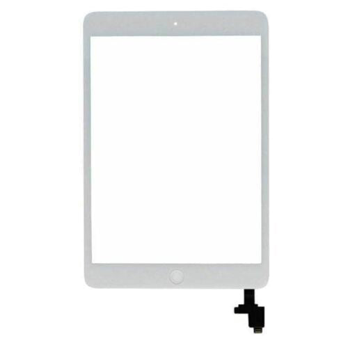 iPad Mini 1 / iPad Mini 2 Digitizer Replacement With IC Chip & Home Button Pre-Installed (Aftermarket Plus) (White)