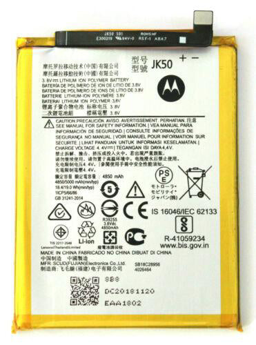 Motorola Moto G8 Power Lite Battery Replacement High Capacity (XT2055) (JK50)