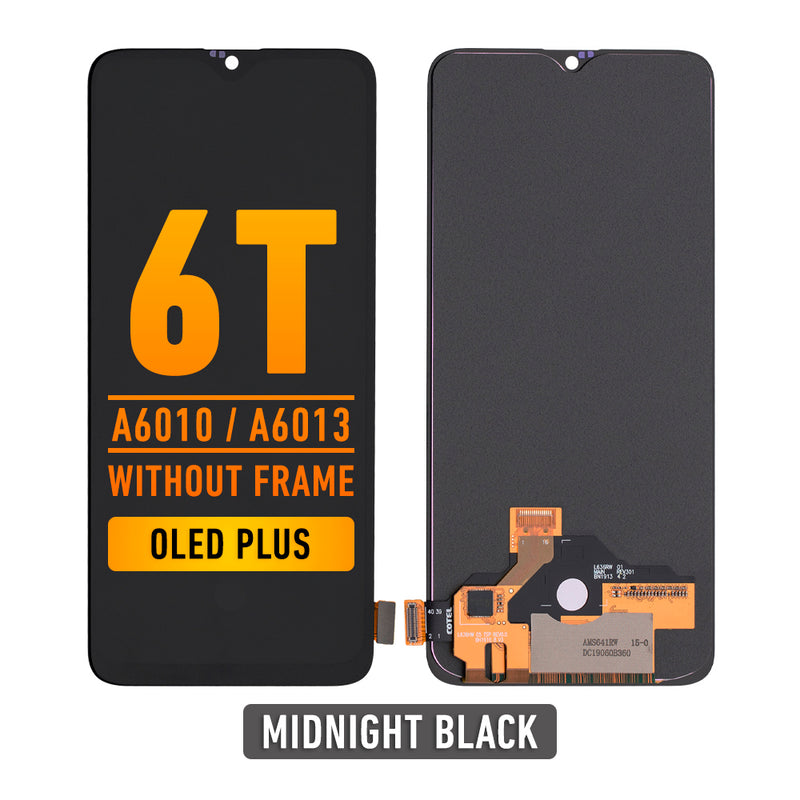 OnePlus 6T (A6010 / A6013) OLED Screen Assembly Replacement Without Frame (OLED PLUS)