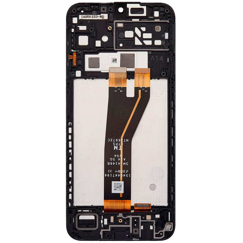 Samsung Galaxy A14 4G (A145F / A145M / 2023) / A14 5G (A146B / 2023) LCD Screen Assembly Replacement With Frame (Refurbished) (All Colors)