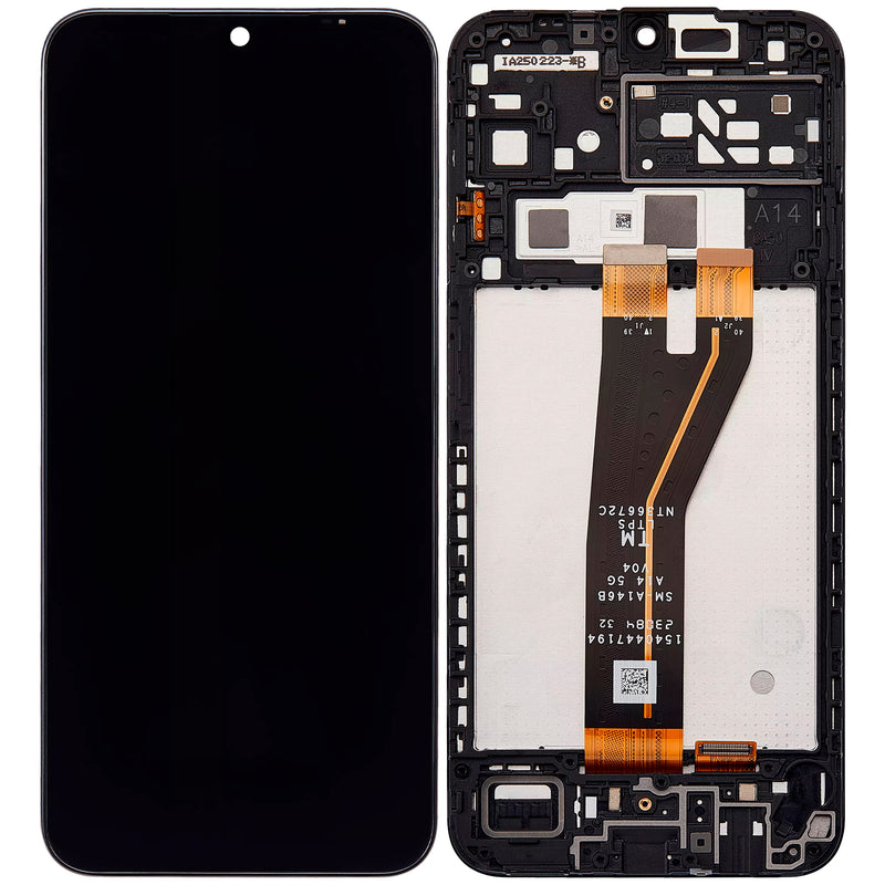 Samsung Galaxy A14 4G (A145F / A145M / 2023) / A14 5G (A146B / 2023) LCD Screen Assembly Replacement With Frame (Refurbished) (All Colors)