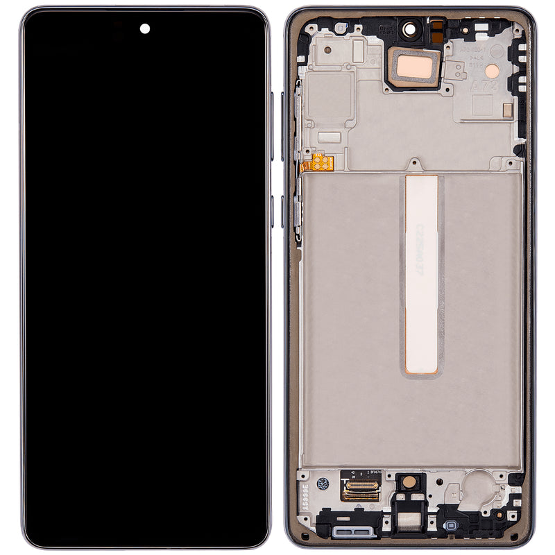 Samsung Galaxy A73 5G (A736 / 2022) OLED Screen Assembly Replacement With Frame (Refurbished) (Gray)