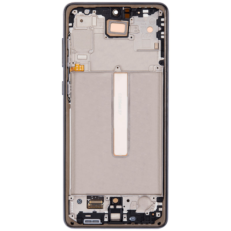 Samsung Galaxy A73 5G (A736 / 2022) OLED Screen Assembly Replacement With Frame (Refurbished) (Gray)
