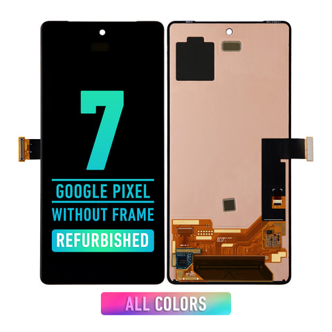 Google Pixel 7 OLED Screen Assembly Replacement Without Frame (Without Finger Print Scanner) (Refurbished) (All Colors)