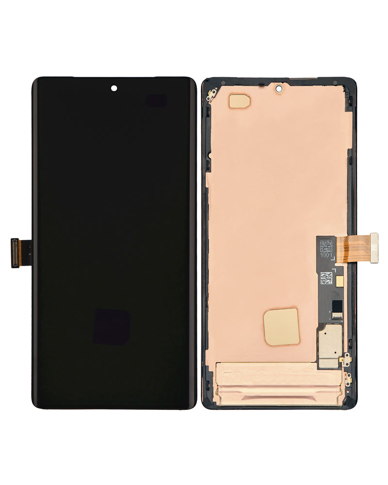 Google Pixel 7 Pro OLED Screen Assembly Replacement Without Frame (Without Finger Print Scanner) (Refurbished) (All Colors)