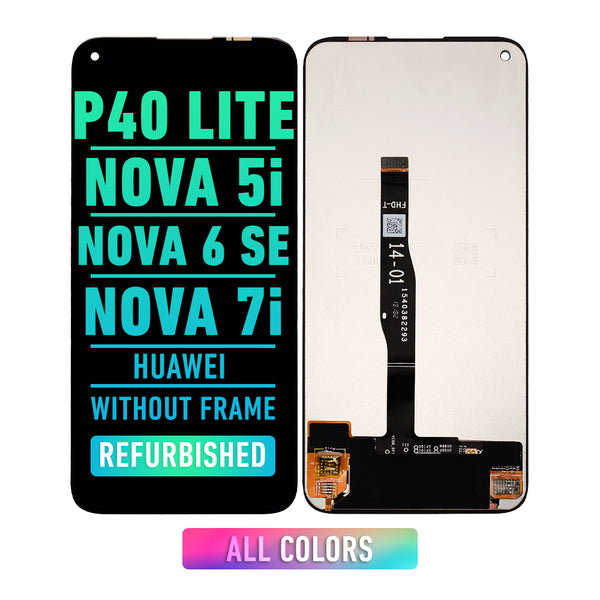 Huawei P40 Lite / Nova 5i / Nova 6 SE / Nova 7i LCD Screen Assembly Replacement Without Frame (Refurbished) (All Colors)