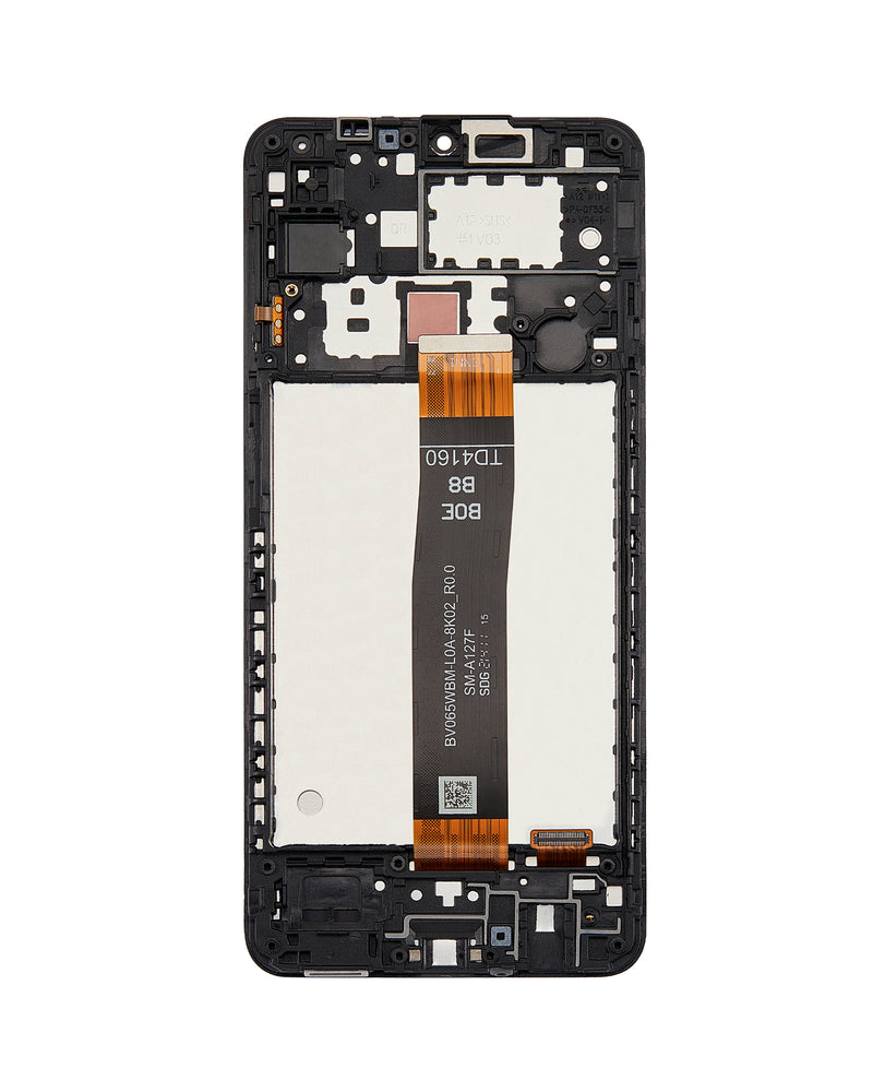 Samsung Galaxy A12 (A125 / 2020) / A12 Nacho (A127 / 2021) LCD Screen Assembly Replacement With Frame (Premium / Refurbished)