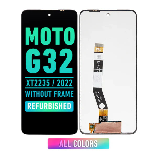 Motorola Moto G32 (XT2235 / 2022) LCD Screen Assembly Replacement Without Frame (Refurbished) (All Colors)