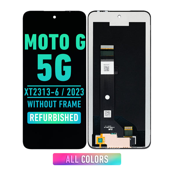 Motorola Moto G 5G (XT2313-6 / 2023) LCD Screen Assembly Replacement Without Frame (Refurbished) (All Colors)