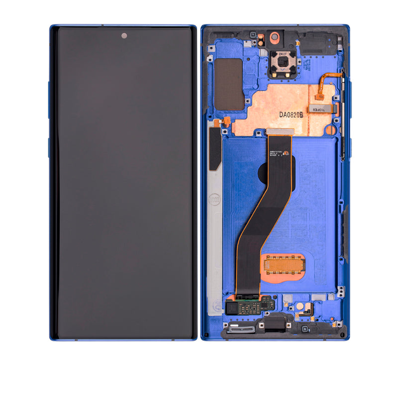 Samsung Galaxy Note 10 Plus OLED Screen Assembly Replacement With Frame (OLED PLUS) (Aura Blue)