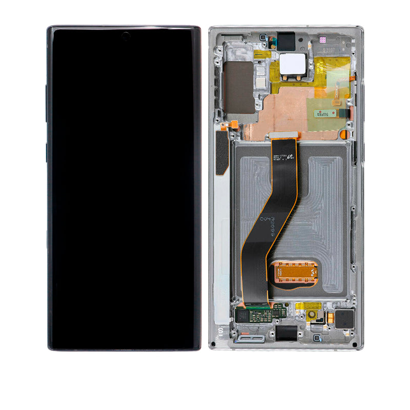 Samsung Galaxy Note 10 Plus OLED Screen Assembly Replacement With Frame (OLED PLUS) (Aura Glow)