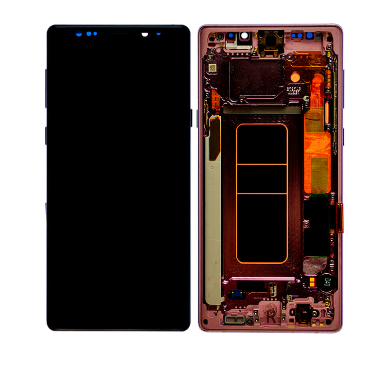 Samsung Galaxy Note 9 OLED Screen Assembly Replacement With Frame (OLED PLUS) (Metallic Copper)
