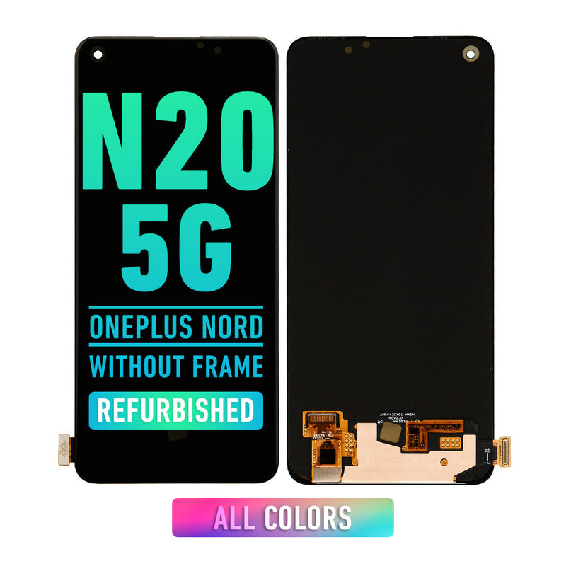 OnePlus Nord N20 5G OLED Screen Assembly Replacement Without Frame (Without Finger Print) (Aftermarket) (All Colors)