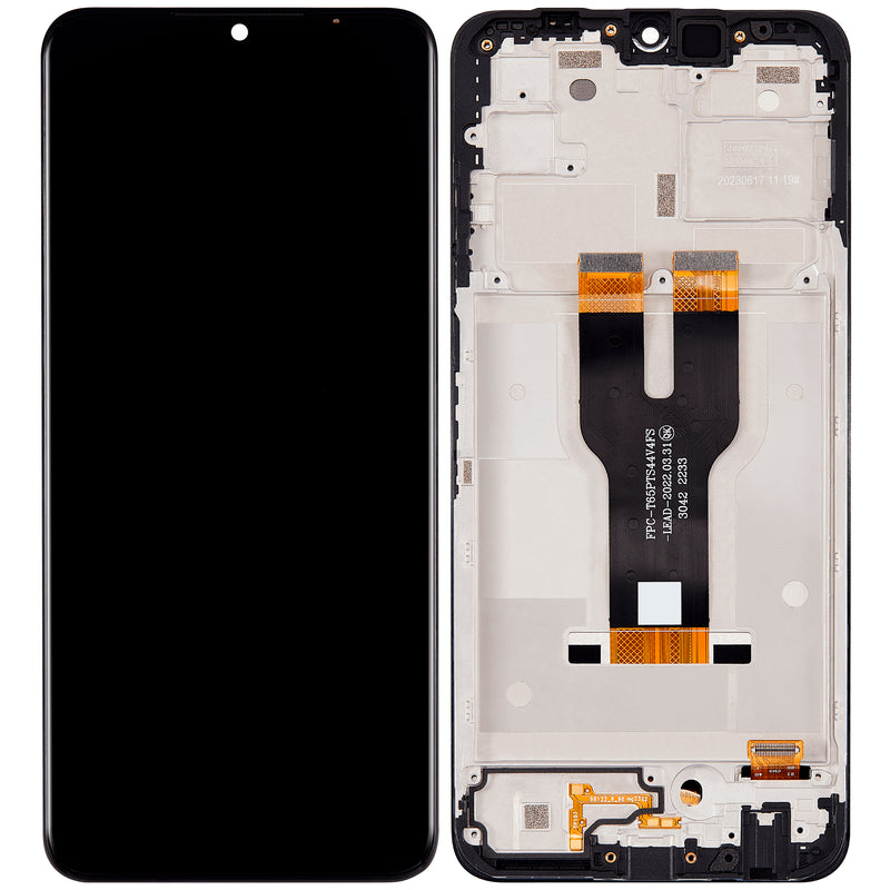 T-Mobile Revvl 6x 5G LCD Screen Assembly Replacement With Frame (Refurbished) (All Colors)