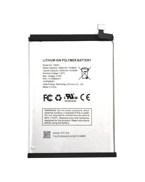 T-Mobile Revvl V+ 5G / Revvl 6 Pro Battery Replacement High Capacity (TM001)