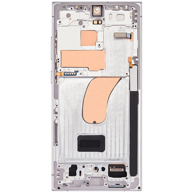 Samsung Galaxy S23 Ultra 5G OLED Screen Assembly Replacement With Frame (Refurbished) (Sky Blue)