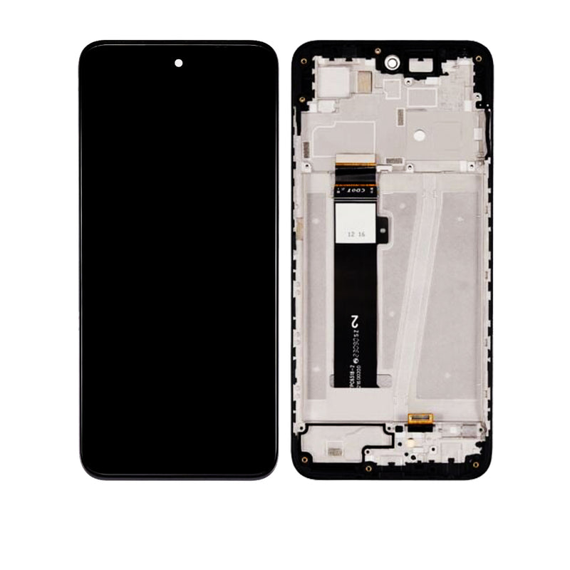 Motorola Moto G 5G (XT2313-6 / 2023) LCD Screen Assembly Replacement With Frame (Refurbished)