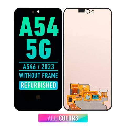 Samsung Galaxy A54 5G (A546 / 2023) OLED Screen Assembly Without Frame (Refurbished) (All Colors)