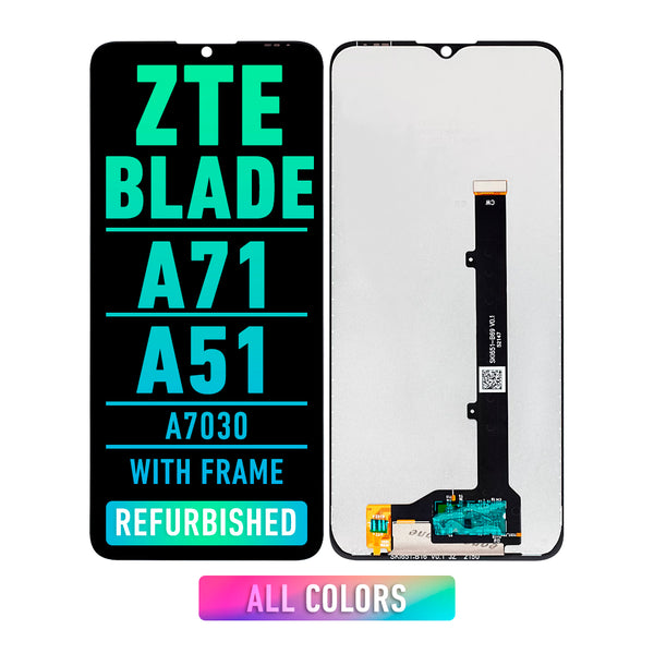 ZTE Blade A71 (A7030) / A51 LCD Screen Assembly Replacement Without Frame (Refurbished) (All Colors)
