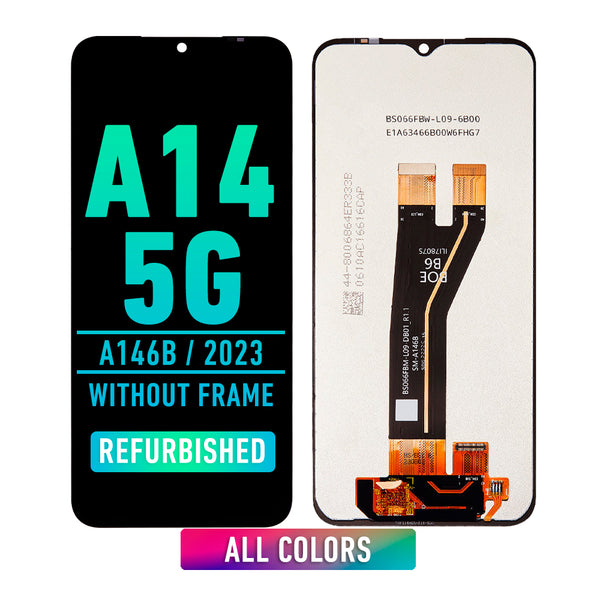 Samsung Galaxy A14 5G (A146B / 2023) LCD Screen Assembly Replacement Without Frame (Refurbished) (All Colors)