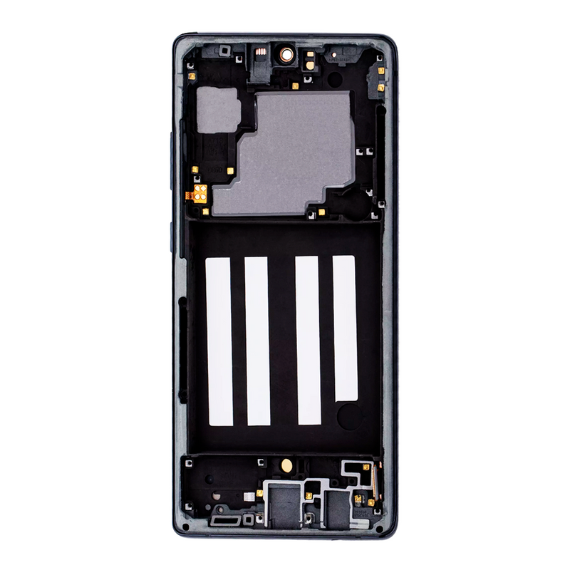 Samsung Galaxy A71 5G (A716V / 2019) OLED Screen Assembly Replacement With Frame (Verizon 5G UW) (Refurbished) (Prism Cube Black)