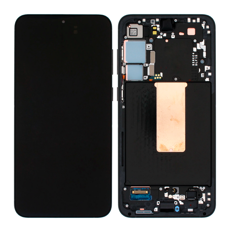 Samsung Galaxy S23 Plus 5G OLED Screen Assembly Replacement With Frame (Refurbished) (Graphite)