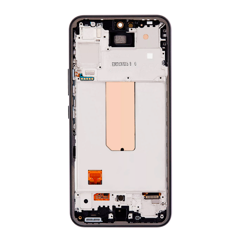 Samsung Galaxy A54 5G (A546 / 2023) OLED Screen Assembly With Frame (Refurbished) (Graphite)