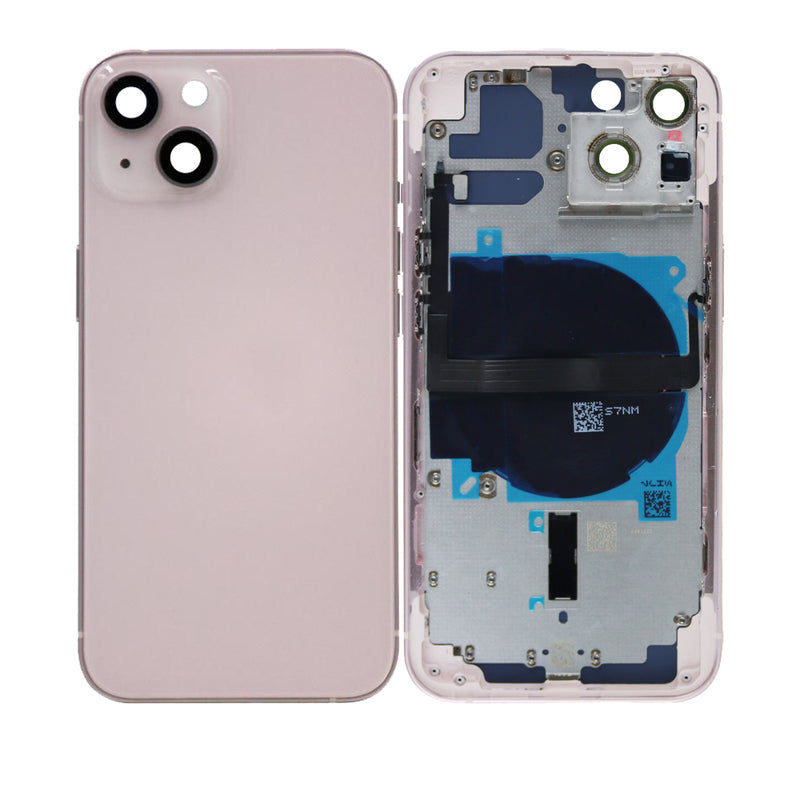 iPhone 13 Housing & Back Cover Glass With Small Parts (Pull Good) (All Colors)