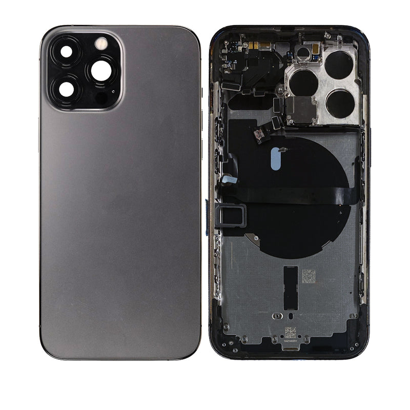 iPhone 13 Pro Housing & Back Cover Glass With Small Parts (No Logo) (All Colors)