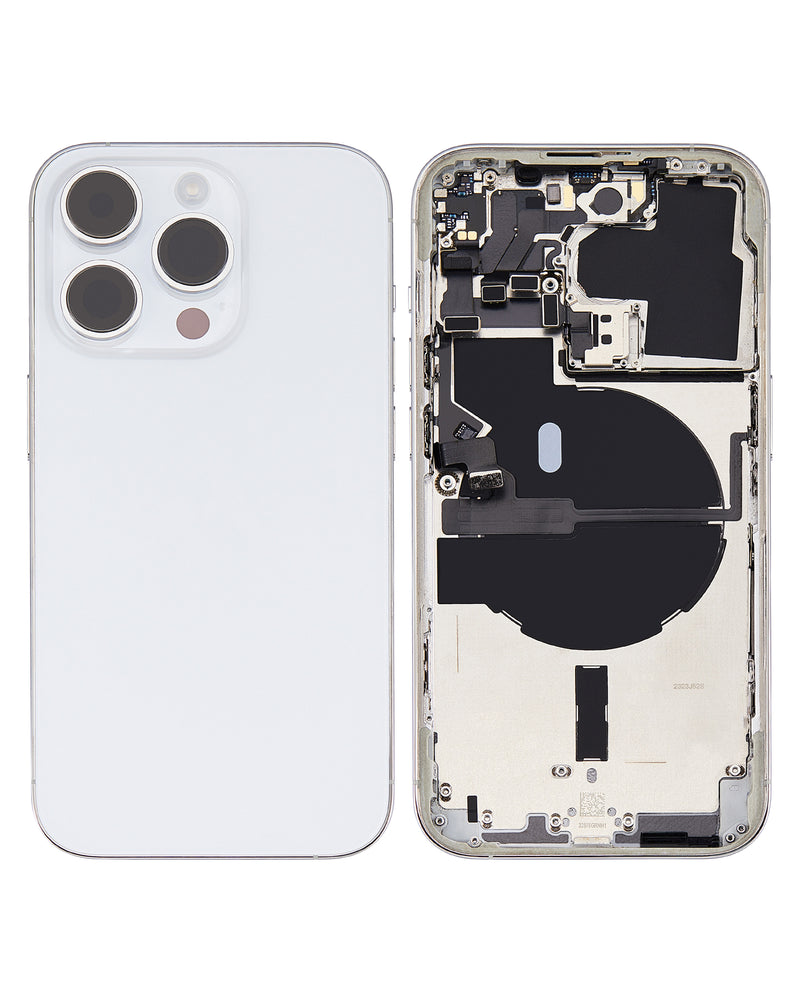 iPhone 14 Pro Housing & Back Cover Glass With Small Parts (US Version) (No Logo) (All Colors)