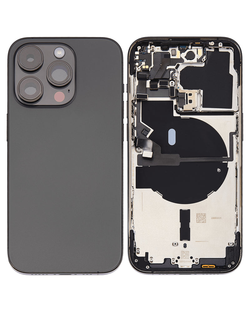 iPhone 14 Pro Housing & Back Cover Glass With Small Parts (US Version) (No Logo) (All Colors)