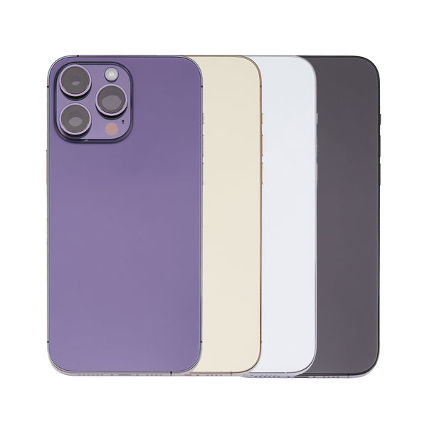 iPhone 14 Pro Housing & Back Cover Glass With Small Parts (US Version) (Pull Good) (All Colors)