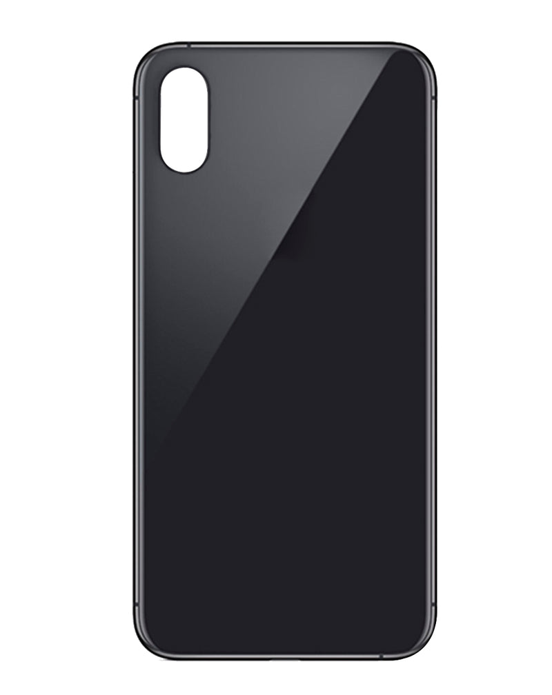 iPhone XS Bigger Camera Hole Back Glass (No Logo) (All Colors)