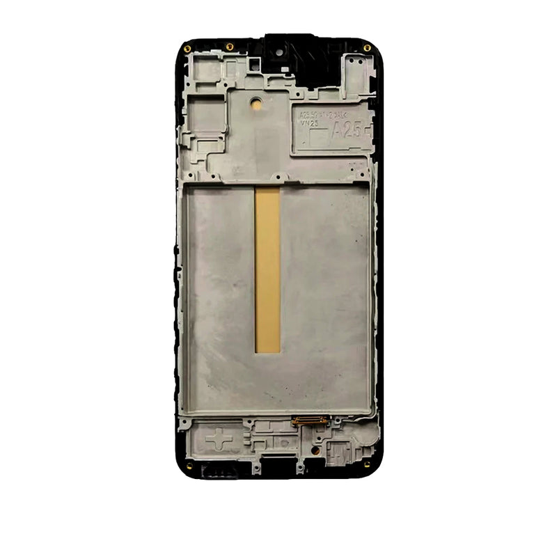 Samsung Galaxy A25 5G (A256 / 2023) OLED Screen Assembly Replacement With Frame (Refurbished) (All Colors)