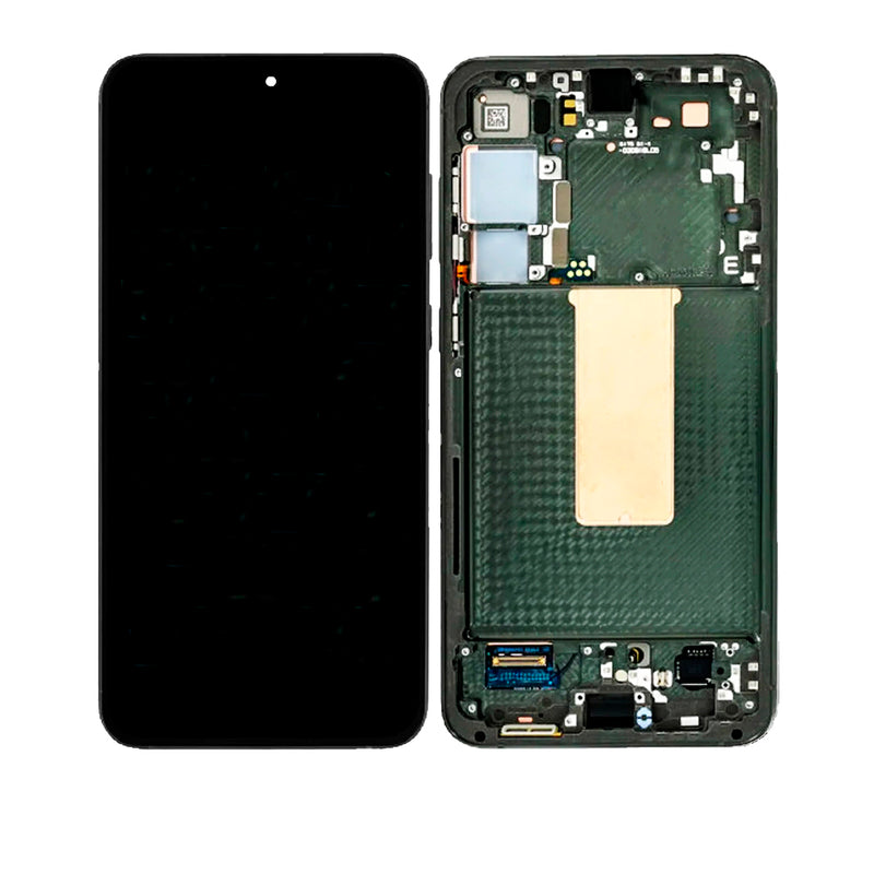 Samsung Galaxy S23 Plus 5G OLED Screen Assembly Replacement With Frame (Service Pack) (Green)