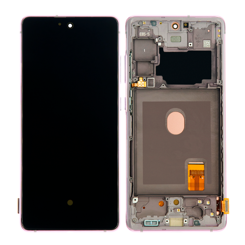 Samsung Galaxy S20 FE OLED Screen Assembly Replacement With Frame (OLED PLUS) (Cloud Lavender)