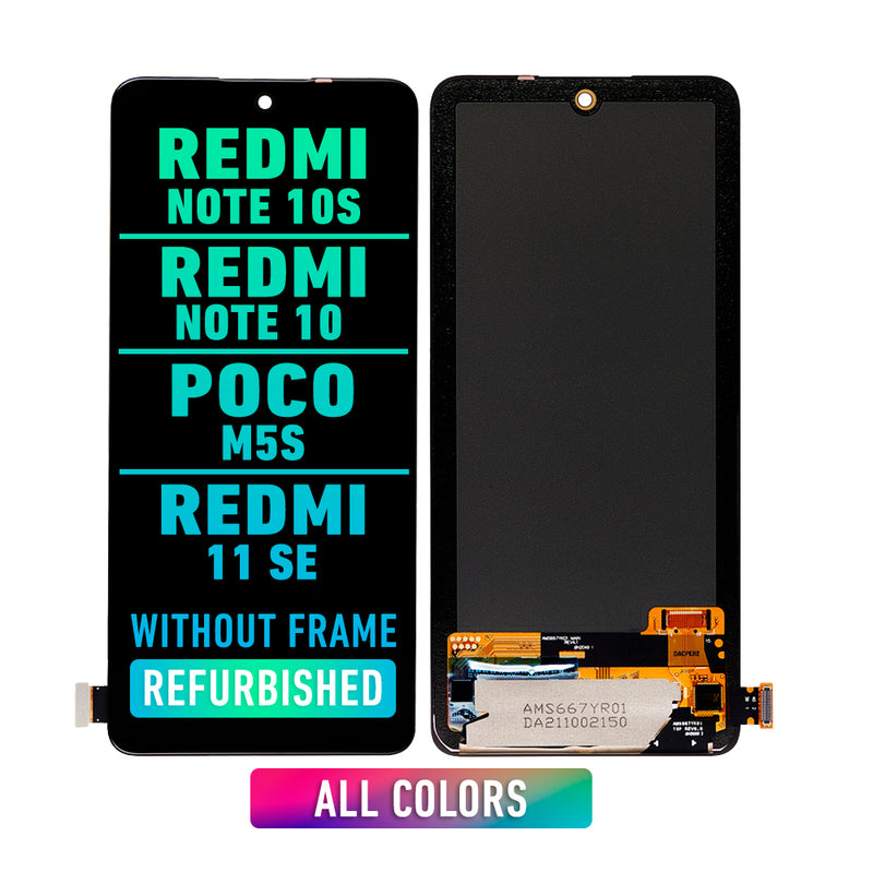 Xiaomi Redmi N10S / N10 / Poco M5S / N11 SE OLED Screen Assembly Replacement Without Frame (INDIA VERSION)(All Colors)