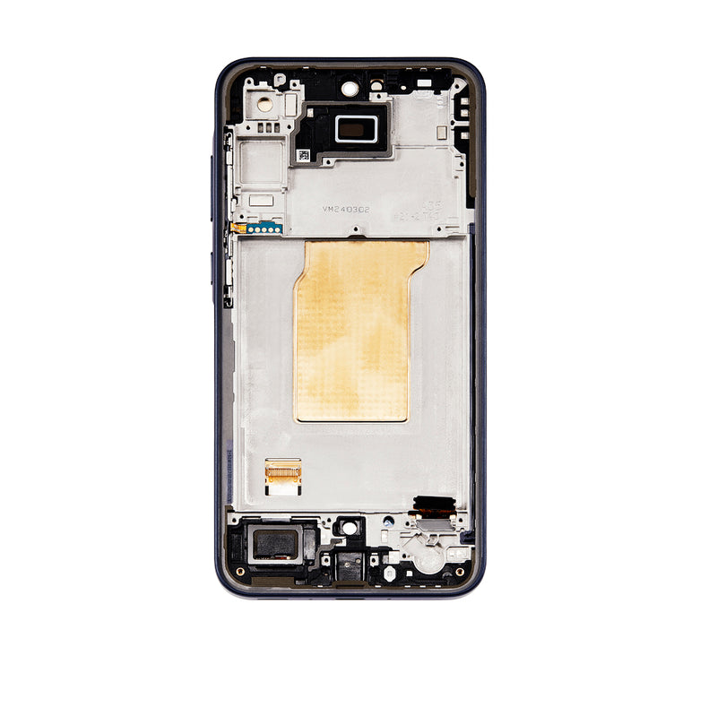 Samsung Galaxy A35 5G (A356 / 2024) OLED Screen Assembly Replacement With Frame (Refurbished) (Navy)